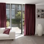 Glamour Style Schleier einfarbig dark plum 