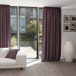 Soft one-colour drape, slightly shiny, heather 